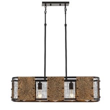 Petros Wood & Iron 5 Light Pendant